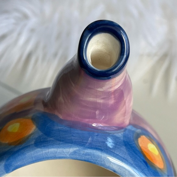 2 Piece Miniature  Denise Ford By Ganz Collection Tea Pot Deco Art Girl Face - Picture 4 of 15